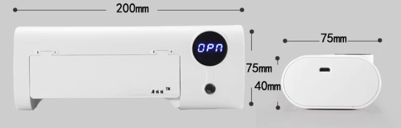 UV Sterilizing Drying Wall-Mounted Toothbrush Holder