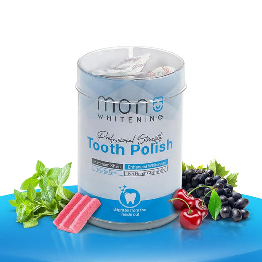 20 Cherry Flavored Professional Strength Tooth Polish - Tooth Polisher and Plaque Remover - Coarse Grit Tooth Polish