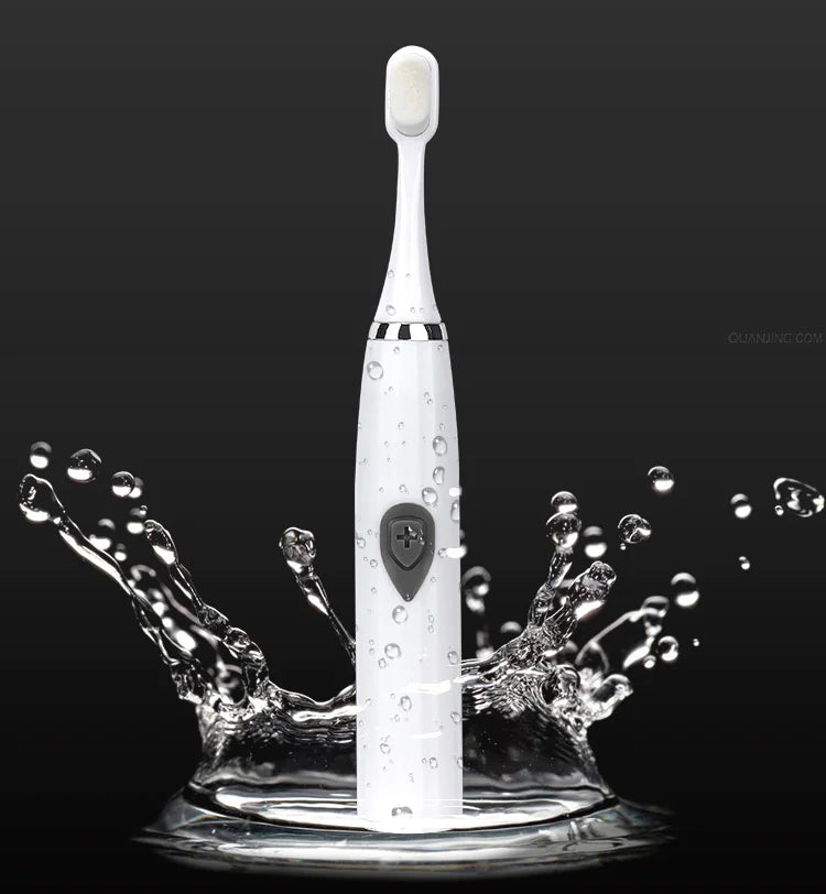 Electric Toothbrush with Soft Bristles for Adults