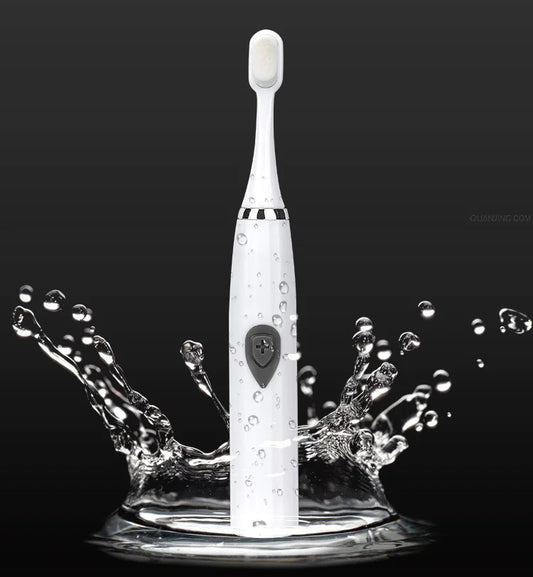Electric Toothbrush with Soft Bristles for Adults
