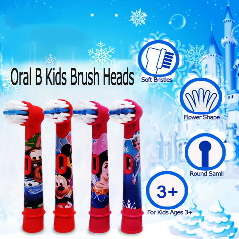 Oral-B EB10-4K Kids Electric Toothbrush Replacement Head