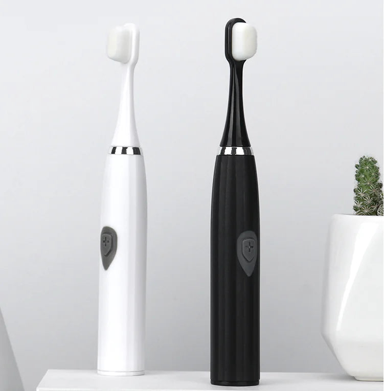 Electric Toothbrush with Soft Bristles for Adults
