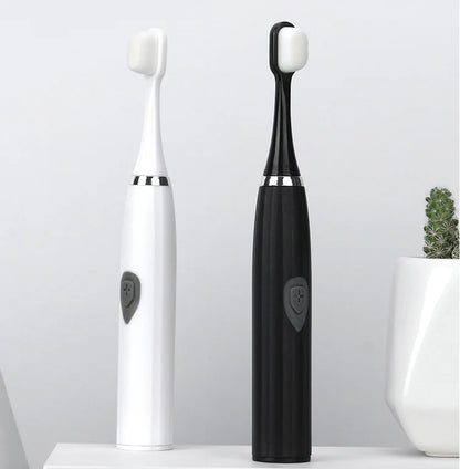 Electric Toothbrush with Soft Bristles for Adults