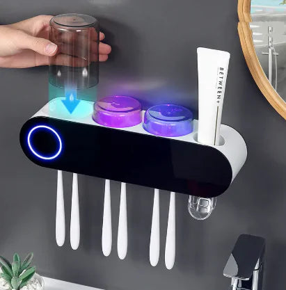 Smart Sterilization Wall-mounted Dental Cup Rack