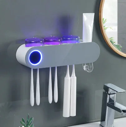 Smart Sterilization Wall-mounted Dental Cup Rack