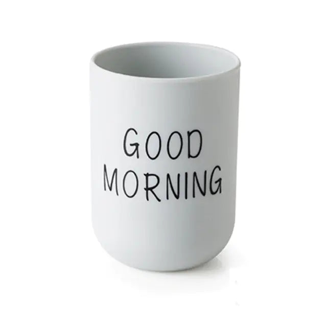 Travel Toothbrush and Toothpaste Cup Tumbler