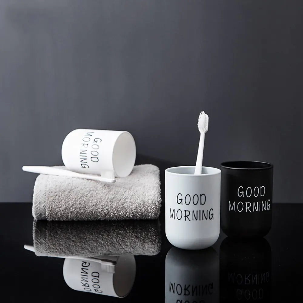 Travel Toothbrush and Toothpaste Cup Tumbler