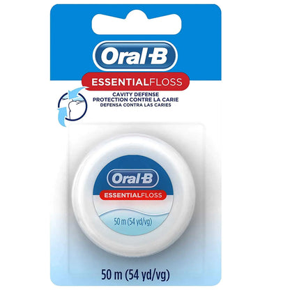 Oral-B Essential Dental Floss Waxed - each Pack of 5