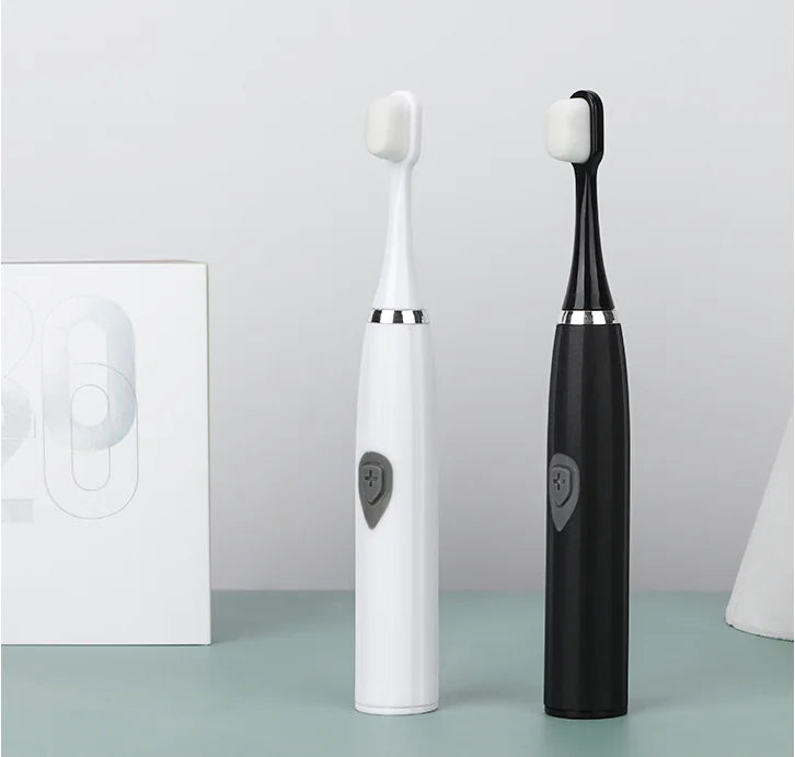 Electric Toothbrush with Soft Bristles for Adults
