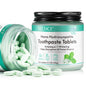 Generic 150P Toothpaste Tablets - Nano Hydroxyapatite Travel Mouthwash Tablets Sensitive Toothpaste Bites Kids Adults Spearmint