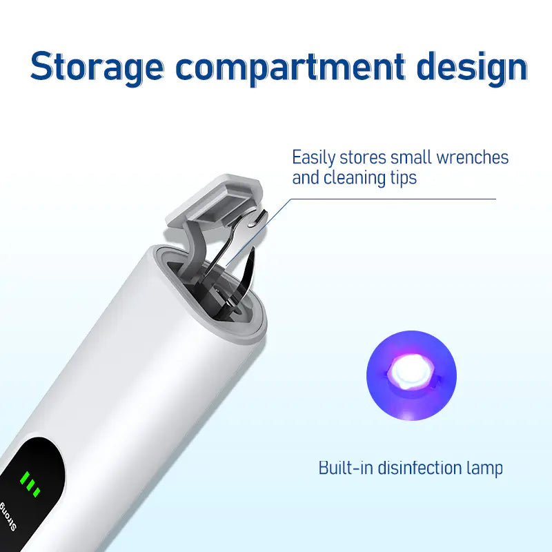 Ultrasonic Tooth Stain Remover for Home Use