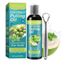 Coconut Oil Pulling for Teeth All Natural Oil Pulling Mouthwash with Peppermint Vitamin E Oil Pulling for Teeth and Gums Help Fresh Breath & Teeth Whitening for Great Oral Care Result (237ML)