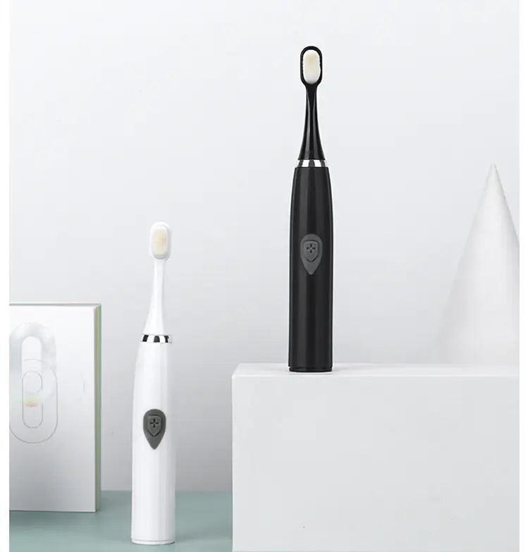 Electric Toothbrush with Soft Bristles for Adults