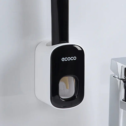 Automatic Wall-Mounted Toothpaste Squeezer with Gears