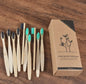 Mixed Color Bamboo Toothbrush