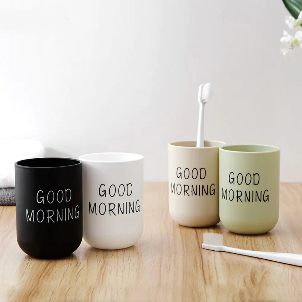Travel Toothbrush and Toothpaste Cup Tumbler