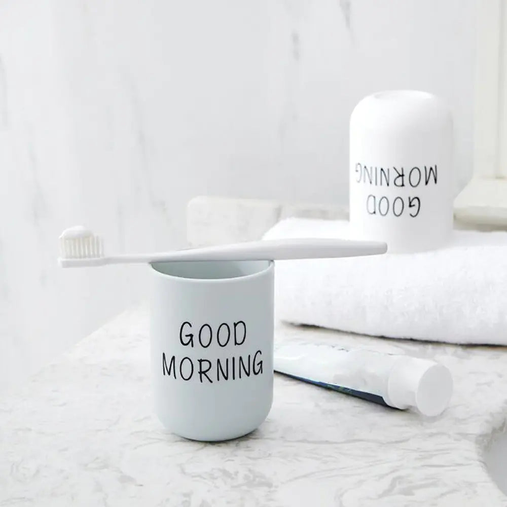 Travel Toothbrush and Toothpaste Cup Tumbler