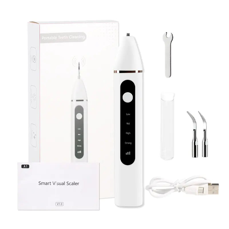 Ultrasonic Tooth Stain Remover for Home Use