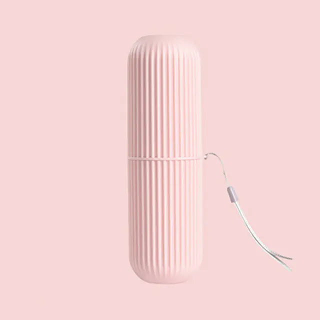 Portable Toothbrush and Toothpaste Storage Organizer