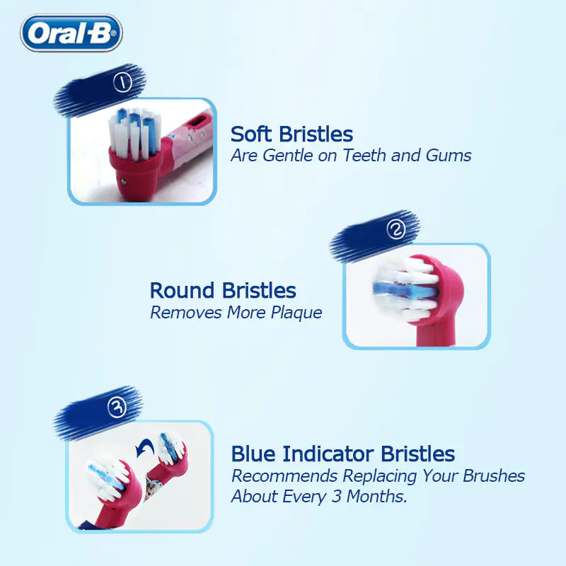 Oral-B EB10-4K Kids Electric Toothbrush Replacement Head