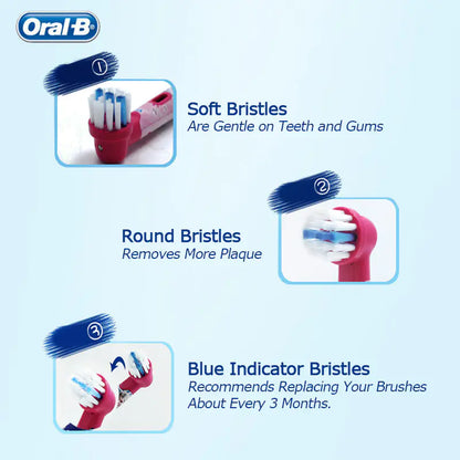 Oral-B EB10-4K Kids Electric Toothbrush Replacement Head