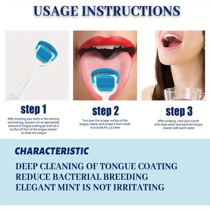Instant Bad Breath & Halitosis Brush and Gel Kit