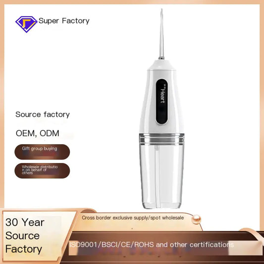 Portable Electric Dental Flosser for Orthodontics