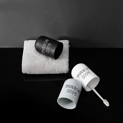 Travel Toothbrush and Toothpaste Cup Tumbler