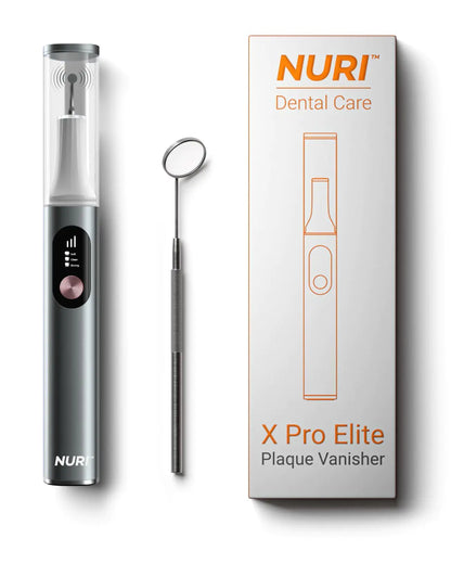 NURI Plaque Remover for Teeth Tartar Remover for Teeth 3 Modes and 2 Heads Rechargeable Teeth Cleaning Plaque Remover for Home