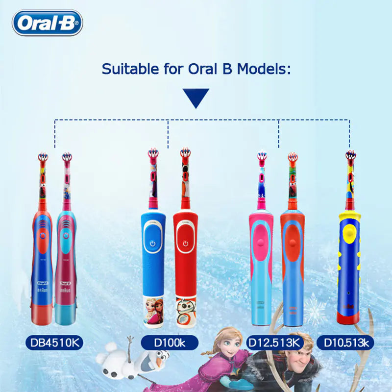Oral-B EB10-4K Kids Electric Toothbrush Replacement Head